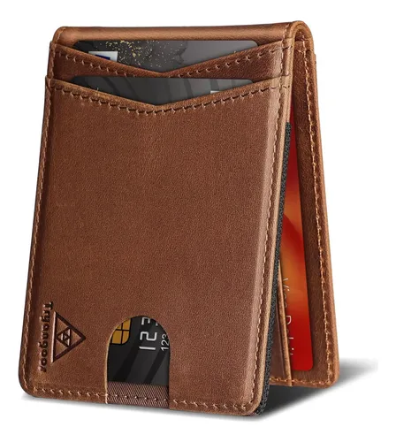 comprar Tryangoos Cartera Minimalista Plegable Para Hombre, Cartera