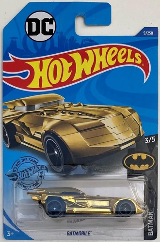 Hot Wheels Batmobile # 9 Dorado Como Puede Ser Lujoso El Bt!
