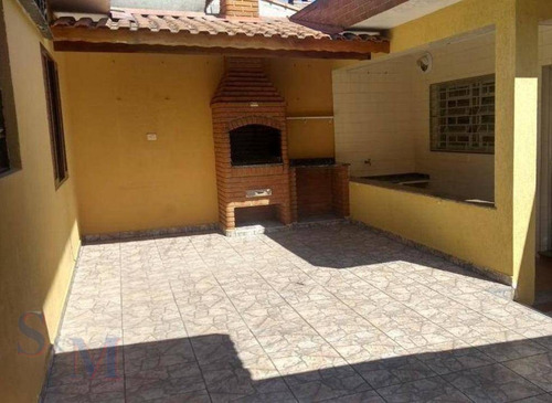 Imagem 1 de 11 de Casa Com 3 Dormitórios À Venda, 276 M² Por R$ 550.000,00 - Parque Capuava - Santo André/sp - Ca0919
