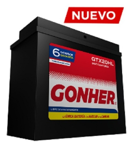 Bateria Gonher Gtx20hl