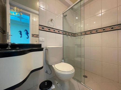 Imagem 10 de 21 de Apartamento Com 3 Dormitórios À Venda, 140 M² Por R$ 1.200.000,00 - Jardim Astúrias - Guarujá/sp - Ap0065