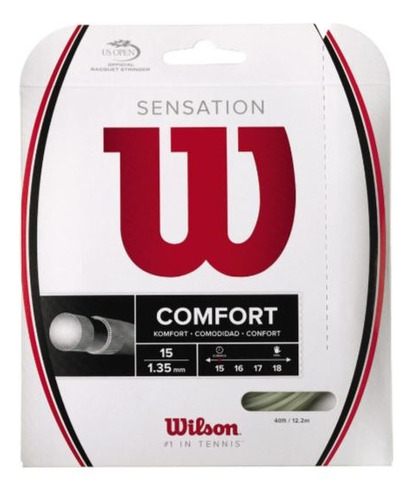 Cuerda Wilson Sensation String Natural Para Raqueta De Tenis