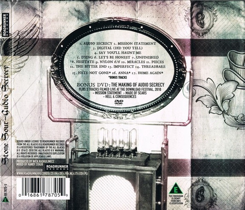 Cd Audio Secrecy (stone Sour) Estándar