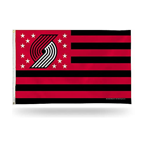 Bandera De Portland Trail Blazers De Nba De 3' X 5', Un...