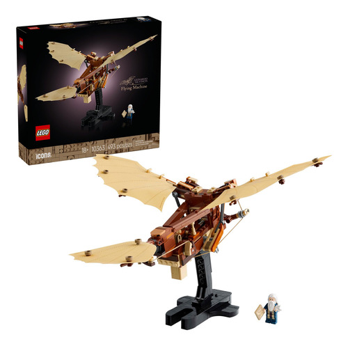 Set De Construcción Lego Icons La Máquina Voladora De Leonar