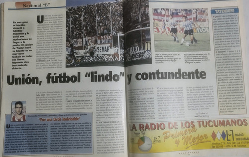 Solo Futbol 544 Lanus 0 Racing 3,colon 1 Vélez 2 ,chilavert (Usado)