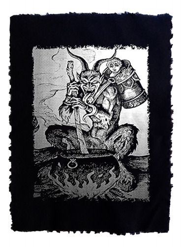 Demonio Con Niño (parche Espaldera Serigrafia)