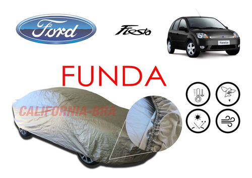 Funda Cubierta Lona Cubre Ford Fiesta-2003-2005-hatchback