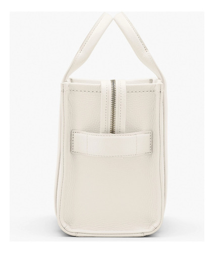 The Leather Mini Tote Bag (small) Marc Jacobs - Nueva Blanco Lisa Níquel Blanco