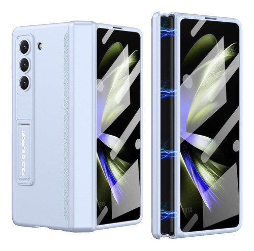 Funda Para Samsung Galaxy Z Fold 5g Color Azul Claro Dootoo 