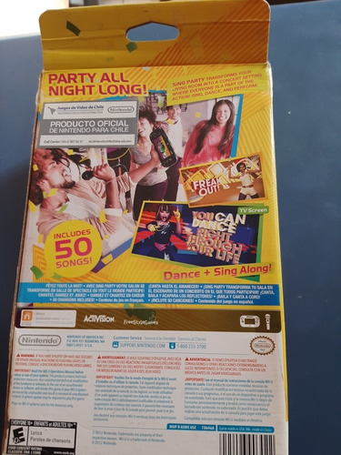 Sing Party With Microphone Wii U