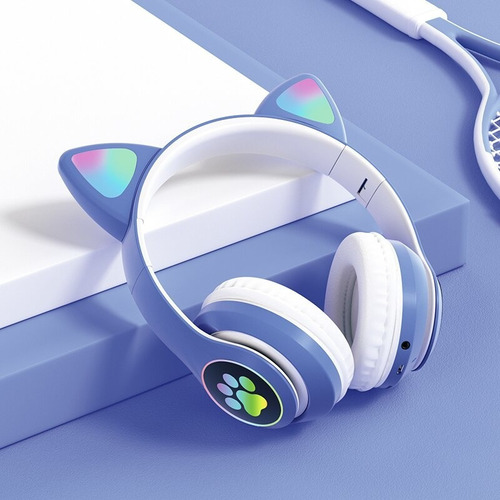 Cat Ear Audífonos Inalámbricos Bluetooth 5.0 Rva Audífono