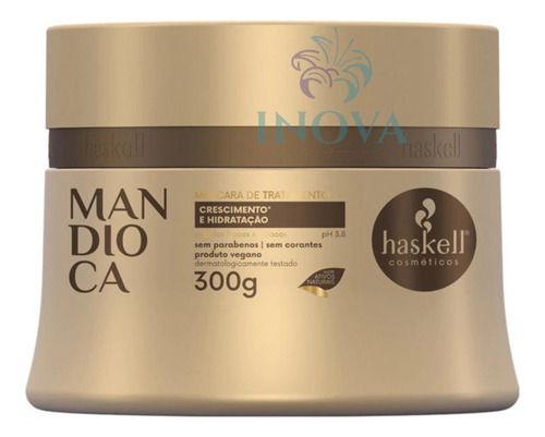 Kit Haskell Máscaras Encorpa - Mandioca -tutano Vegetal 300g