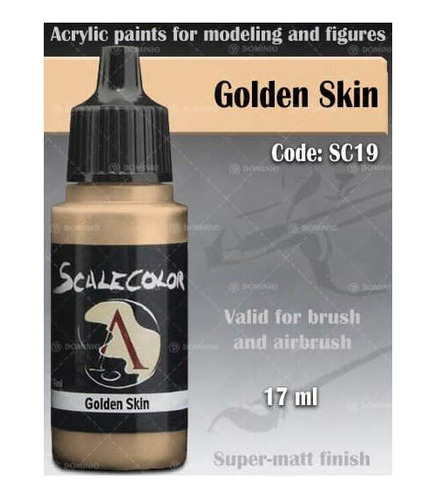 Scalecolor Sc-19 acrilico Dorado Piel 17 ml