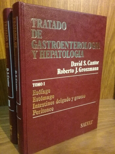 Tratado De Gastroenterología Y Hepatología 2 Vol. - Cantor (
