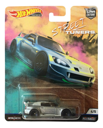 Hot Wheels Car Culture Street Tuners 4/5 Honda S2000 Color Gris