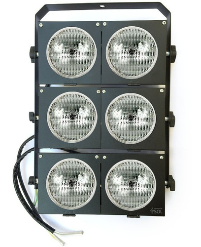 2x Mini Brute Par 6 Lâmpadas Dwe  - 220v - Show Foto Video