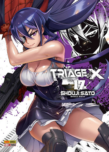 Triage X Vol. 17, de Sato, Shouji. Editora Panini Brasil LTDA, capa mole em português, 2019