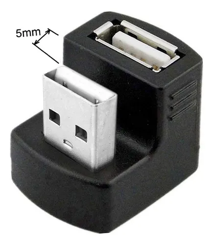 Cablecc - Adaptador De Usb 2.0 (conector A Macho A Hembra, 9