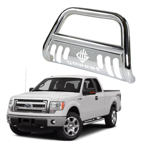 Burrera Protector Bar Ford Lobo F150 2009 - 2014 Cromada