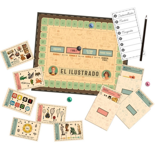 Juego de mesa El Ilustrado Maldón