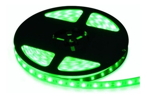 Cinta Tira Led 12v 5 Metros 300 Led Verde 2835