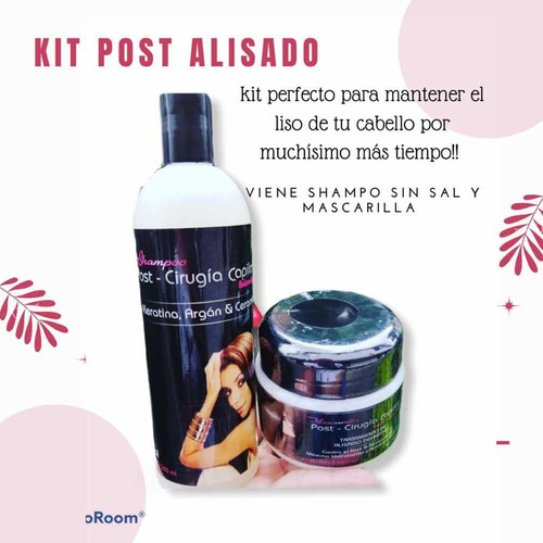 Post Alisado (kit) Post Cuidado