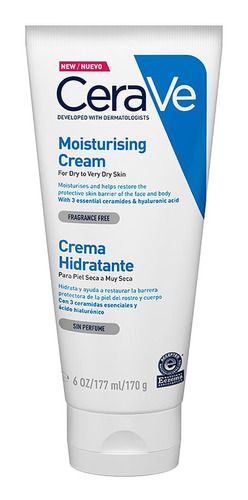 Hidratante Cerave Moisturizing Cream 6 Oz.