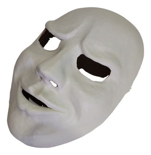 Mascara Rostro Cara Blanca Latex Expresión Tipo Jabbawockeez