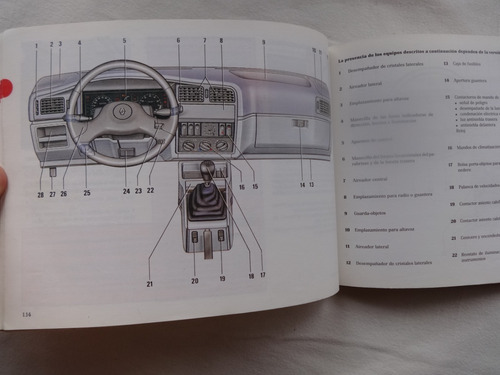 Manual R19 1993 Guantera Renault 19 Catalogo Instrucciones (Usado)