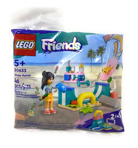 Lego Friends 30633 Skate Rampa Polybag - Quantidade De Peças 46