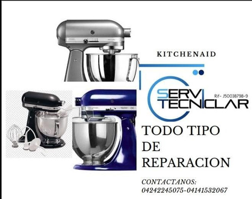 Imagen 4 de 10 de Servicio Tecnico Autorizados Kitchenaid Batidoras Tope Horno