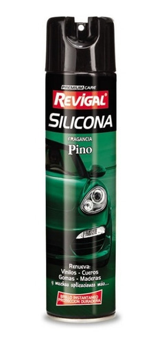 Imagen 7 de 10 de Silicona Aerosol Perfumada Auto Brillo Multiuso Revigal