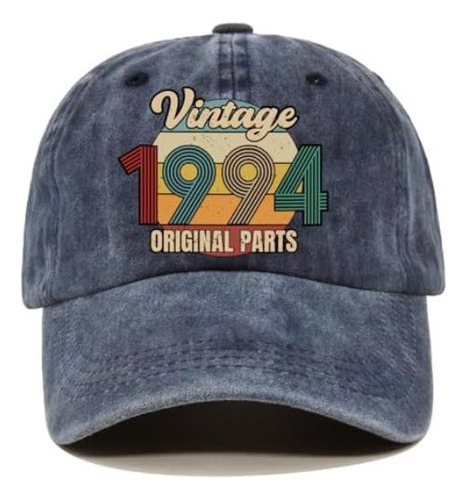 Pishovi Vintage 1994 Original Parts Gorra Béisbol Azul Gorra