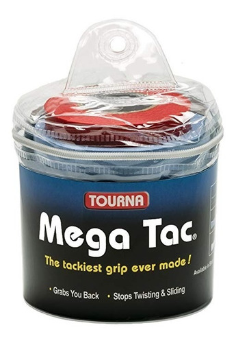 Tourna Tac Mega Grip Raqueta (30-pack)