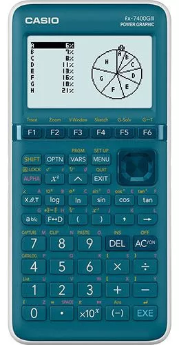 Calculadora Gráfica Casio Fx-7400giii Color Verde