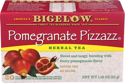 Bigelow Pizzaz Té De Hierbas 20 ct