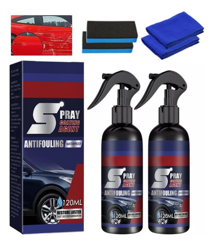 Revestimiento Transparente Multifuncional Shiny Car Stuff,2u