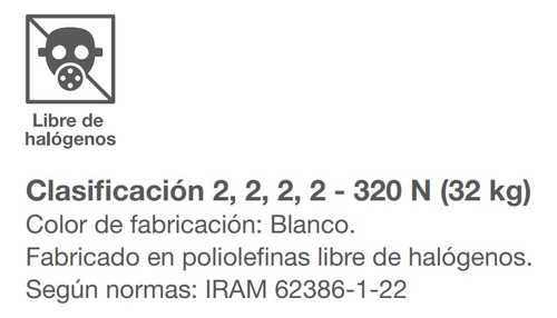 Pack De 5 Rollos Caño Corrugado Blanco 1 Pulgadas X 25mts