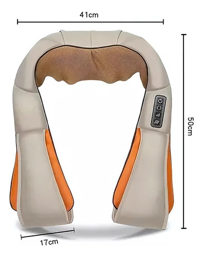 Masajeador Cuello Espalda Hombros + Calor Infrarrojo