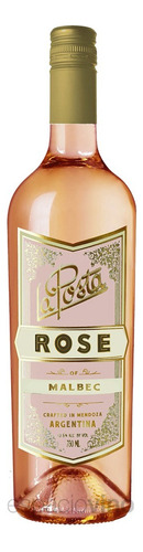 Vino La Posta Rose Malbec X6 Un. De La Posta