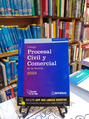 Código Procesal Civil Y Comercial De La Nación 2025 Univ