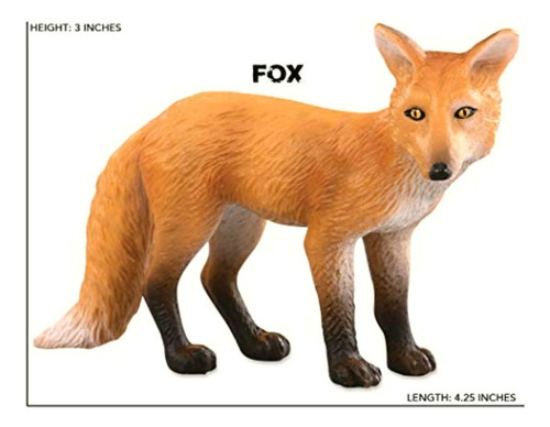 Terra By Battat Animales Del Bosque (zorro, Alce Y Mapache)