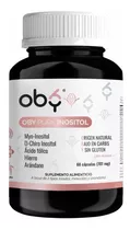 Comprar Inositol Puro Myo Inositol Y D-chiro 60 Capsulas 701mg Oby Sabor Sin Sabor