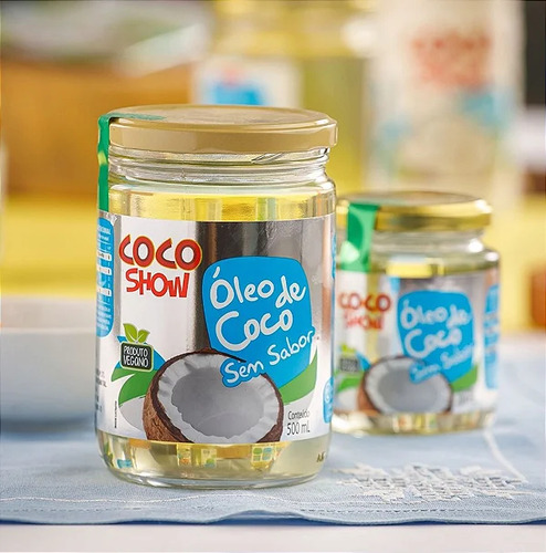 Óleo De Coco Sem Sabor 200ml - Coco Show