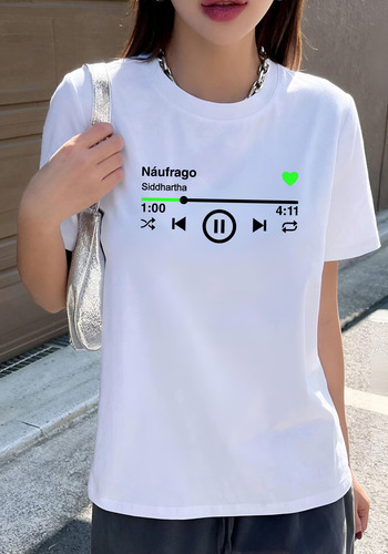 Playera Musical | Siddhartha Náufrago