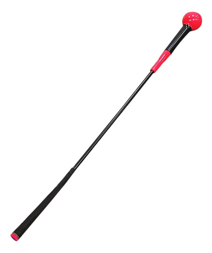 Golf Swing Trainer Barra De Práctica De Golf Rojo Y 100cm