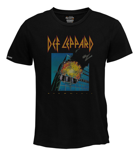 Camiseta Leopardo Hysteria 1987 Def Leppard Banda Rock Bto