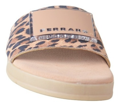 Zuecos Sandalias De Cuero De Mujer Mica - Ferraro