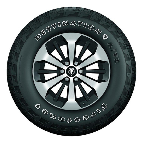 Kit 2 Llantas P265/65r18 112s Destination A/t2 Firestone Índice De Carga 112